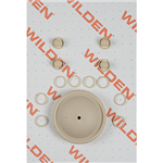 Wilden 01-9805-56 Wet Kit, 1/2'' Original Clamped, All Plastics, Santiflex (1/2'' O/P/FSS)