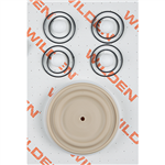 Wilden 01-9815-55-203 Wet Kit, 1/2'' Advance Bolted, All Plastics, PTFE w/Santiflex Back-up (1/2'' A/P/TSU)