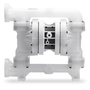 Wilden P200/PKPPP/WFS/WF/PTV Diaphragm Pump, Pro-Flo, Bolted, Polypropylene, 1'' Flanged, Wilflex diaphragms, Wilflex valve balls, Poly/TV Seats/Orings