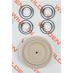 Wilden 02-9815-55-201 Wet Kit, 1'' Advance Bolted, All Plastics, Full Stroke PTFE w/Wil-Flex Back-up (1'' A/P/TWS)