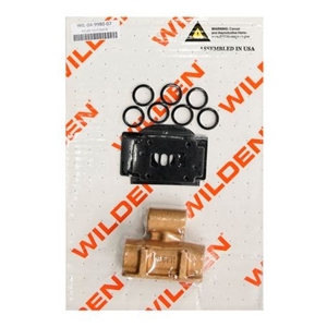 Wilden 02-9980-07 Air Kit, Turbo, 1'' Original Clamped, Combo, Brass Air Valve (1'' O/C/B)