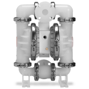 Wilden PS4/PPAPP/TWS/TF/PTV AODD Pump, 1.5" Pro-Flo Shift, Clamped Polypropylene, ANSI w/PTFE (04-13292)