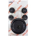 Wilden 04-9814-51-212 Wet Kit, 1.5'' Advance Bolted, Aluminum, Neoprene, Ultra-Flex (1.5'' A/A/NEU)