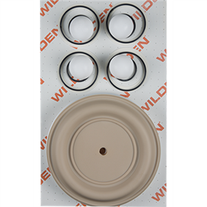 Wilden 04-9815-55 Wet Kit, 1.5'' Advance Bolted, All Plastics, PTFE w/Neoprene Back-up (1.5'' A/P/TNU)