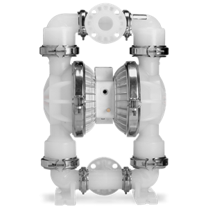 Wilden PS8/PKAPP/TWS/TF/PTV AODD Pump, 2" Pro-Flo Shift, Clamped Polypropylene, ANSI w/PTFE (08-14979)