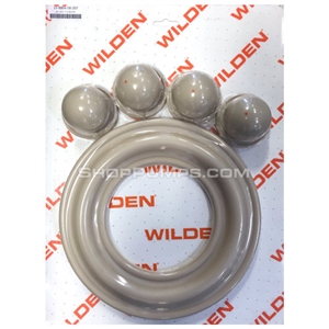 Wilden 15-9804-58-207 Wet Kit, 3'' Combo, All Materials, E-Z Install Sanitary Wil-Flex (3'' C/M/FWS)