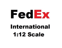 FedEx International 1:12 Scale Shipping