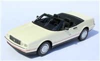 1987-1992 Cadillac Allante Special Order White with black interior 1:24
Model Images Shown