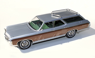 1969 Chevrolet Kingswood Estate 1:24 ONE24 Encomium Edition Silver