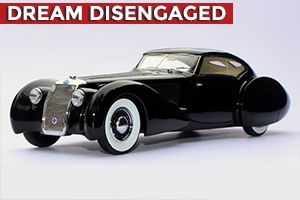 1937 Delage D8-120 S Aerodynamic Coupe by Pourtout Homage Edition 1:24