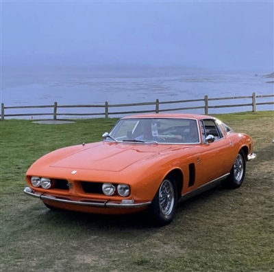 1969 Iso Grifo Encomium Edition Aracio Orange  1:24
Real Car Shown