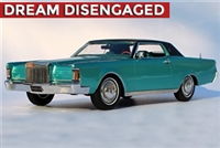 1970 Lincoln Continental Mark III 1:24 Bright Aqua Metallic