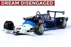 1981 Gurney Eagle Challenger Tribute Edition 1:43 Driven By Chip Mead and Cosworth Powered 
White Castle livery