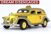 1940 to 1941 Checker Model A in Yellow represents New York City livery