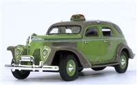 1940 to 1941 Checker Model A 1:43 Green represents Chicago and Kalamazoo livery