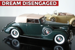 1938 Packard Twelve Convertible Victoria 1:43