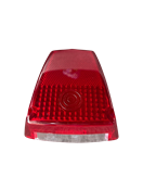 Taillight lens w/clear panel