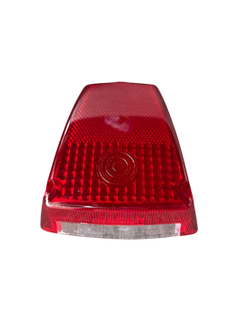 Taillight lens w/clear panel