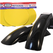 MX Front/MX Rear fenders (yellow number plate set 3)