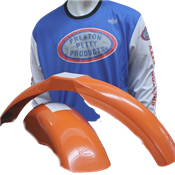 MX Front/MX Rear fenders with vented jersey