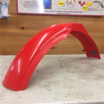 MX Front Fender -Red- Blemishes