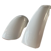 Translucent MX front and MX rear fender set