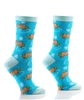 YoSox Women's Crew Socks Sleepy Sloths