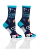 YoSox Women's Crew Socks Police Officer