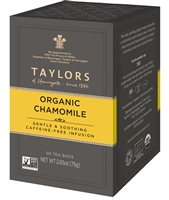 Taylors of Harrogate Organic Chamomile - 50 Tea Bags