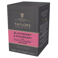 Taylors of Harrogate Blackberry & Raspberry- 20 Wrapped Tea Bags