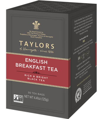 Taylors of Harrogate English Breakfast - 50 count