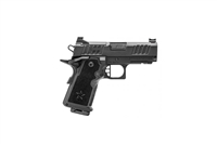 STACCATO 2011 CS  DPO 3.5" FLAT TRIGGER - FULL SIZE SIGHTS - 9MM - BLACK - ALUMINUM FRAME - DLC Barrel