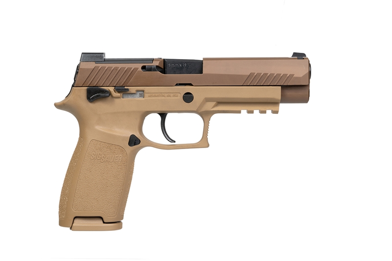 SIG SAUER P320 M17 9MM PISTOL 4.7" BARREL - COYOTE