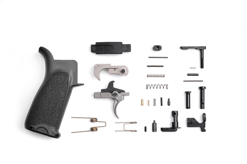 BCM GUNFIGHTER AR-15 ENHANCED LOWER PARTS KIT - BLACK