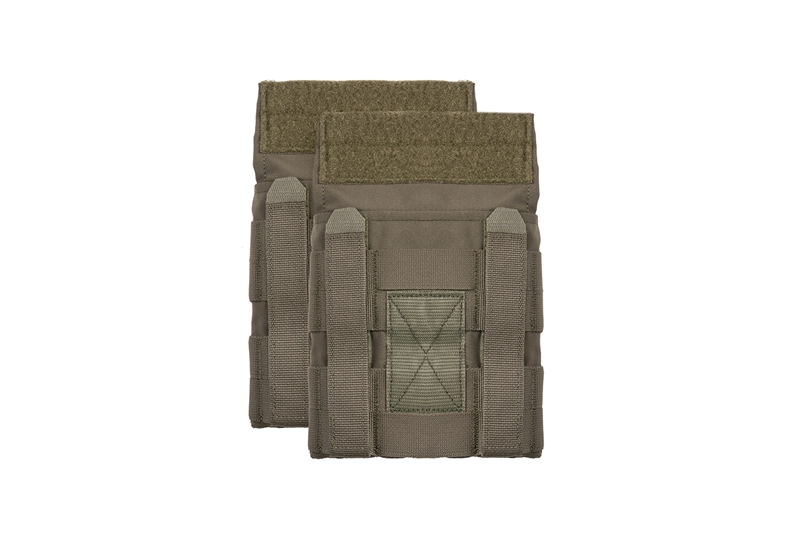 CRYE PRECISION JPC SIDE PLATE POUCH SET - RANGER GREEN