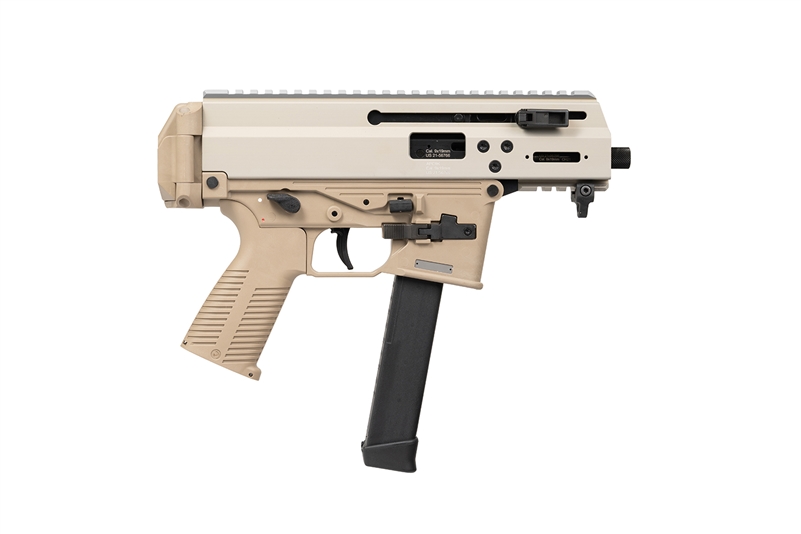 B&T APC9K PRO PISTOL 9MM GLOCK MAGAZINE - COYOTE TAN