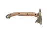 HALF FACE BLADES CRESCENT HAWK HATCHET - MULTICAM CERAKOTE - COYOTE G10 GRIPS