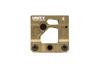 UNITY TACTICAL FAST MICRO SERIES TALL OPTIC MOUNT - FDE