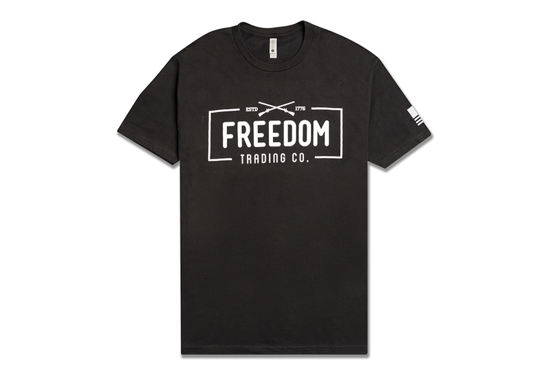 FREEDOM TRADING TEE - BLACK