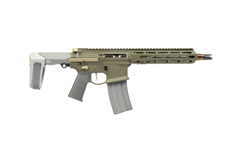 Q HONEY BADGER 9.69" 5.56 PISTOL - OD GREEN