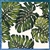 Tropical Print Fleece Blanket