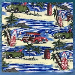 Woody Car Fabric