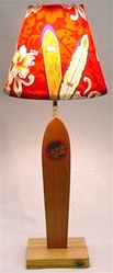 Longboard Surfboard Lamp