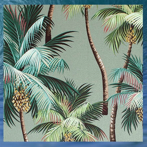 Palm Tree Curtain by designer Dean Miller