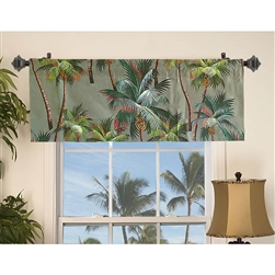 Palm Tree Valance