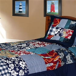 Hawaiian Patchwork Sham