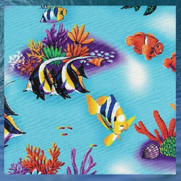 Under the Sea Fabric by Dean Miller