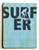 Surfer Outline Wood Sign