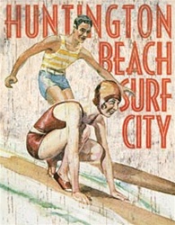 Surf City Wall Sign