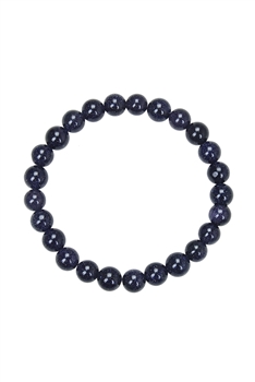 Blue Sandstone Stretch Bracelet B2031